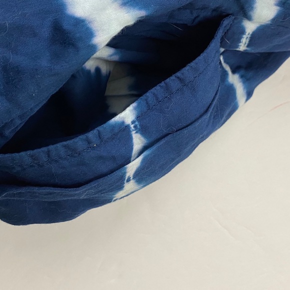 MADEWELL Backyard Indigo Shibori Tie Dye Dress - Picture 6 of 9